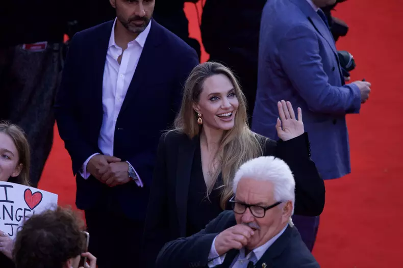 Maria premiere . 68th BFI London Film Festival London, UK. Angelina Jolie at Maria premiere. The 68th BFI London Film Fe