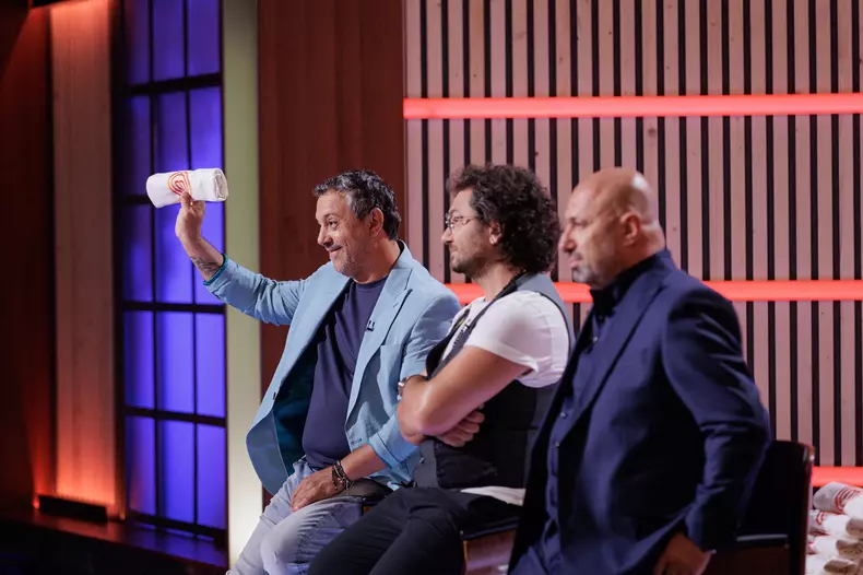 Sorin Bontea, Florin Dumitrescu si Catalin Scarlatescu - MasterChef Romania (2)