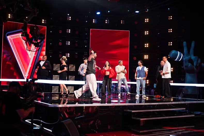 Gina Pistol la Vocea Romaniei (1)