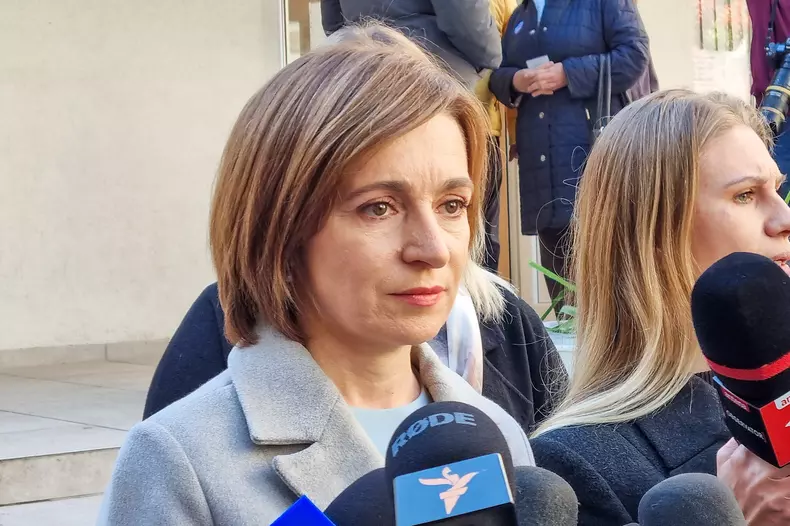 Runoff voting in 2024 Moldovan presidential election