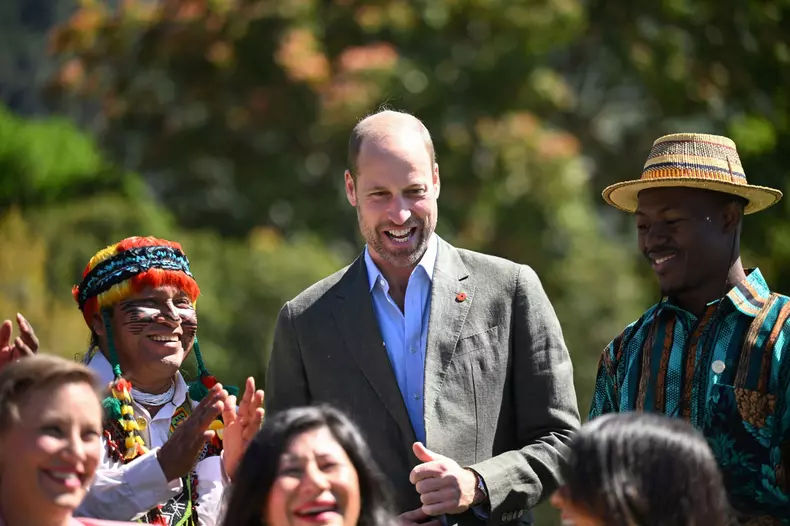 Britian's Prince William visit to South Africa - Day Three