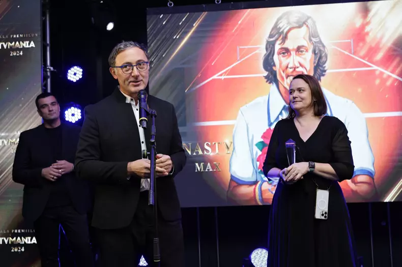 Tudor Giurgiu la Premiile TVmania 2024