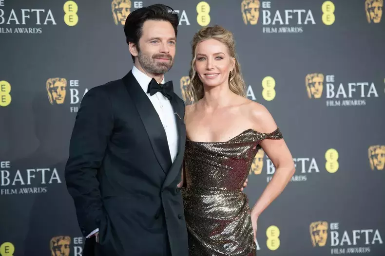 Sebastian Stan și Annabelle Wallis, apariție de senzație la BAFTA 2025 (4)