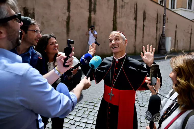 Papal conclave prepares to choose next pope, St Peter's Square, Rome, Italy - 06 May 2025