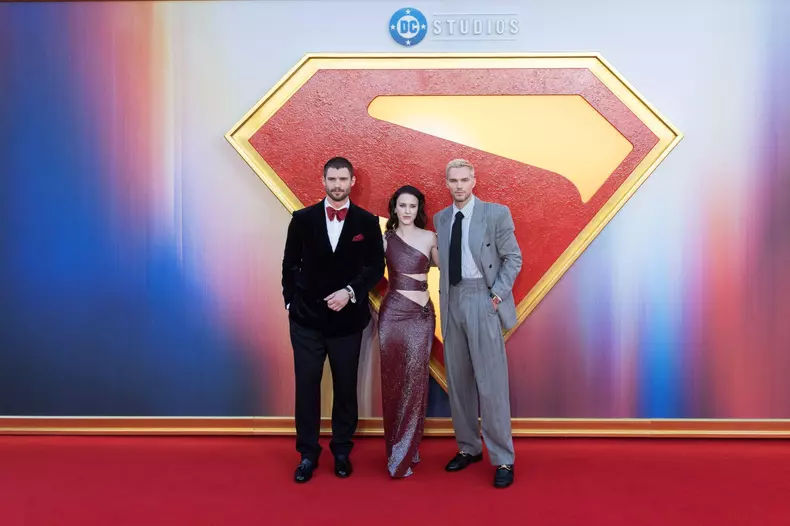 Red Carpet Arrivals for 'Superman' Film in London