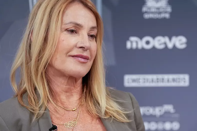 Nadie Comaneci interview portraits, Madrid, Spain - 17 Nov 2025