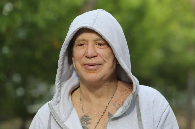 PREMIUM EXCLUSIVE Mickey Rourke is All Smiles Ahead of New Film Productions in Thailand and Spain