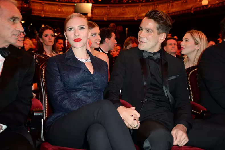 Scarlett Johansson și Roman Dauriac
