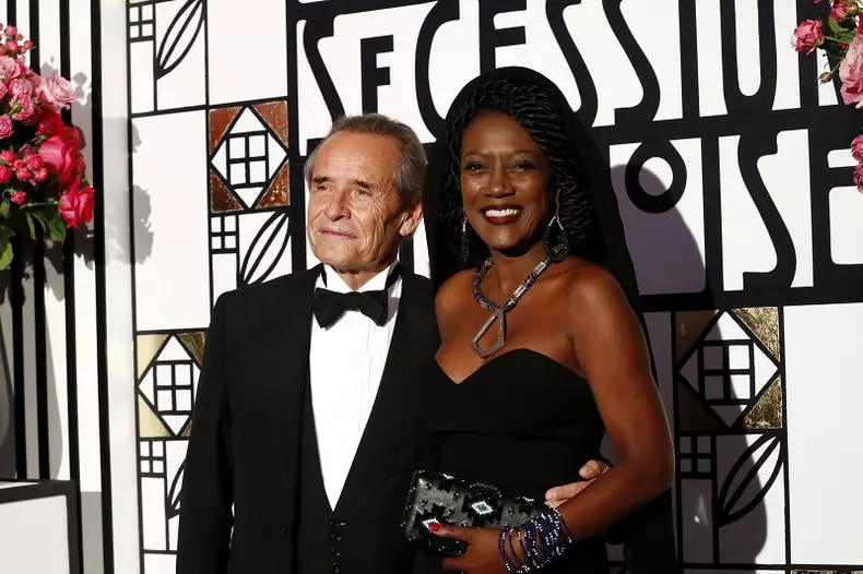 Jacky Ickx și soția sa Khadja Nin