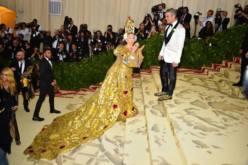 Sarah Jessica Parker si Andy Cohen  - Met Gala 2018 - NYC