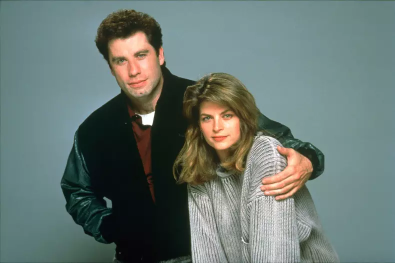 Kirstie Alley și John Travolta, în filmul „Uite cine vorbește”
