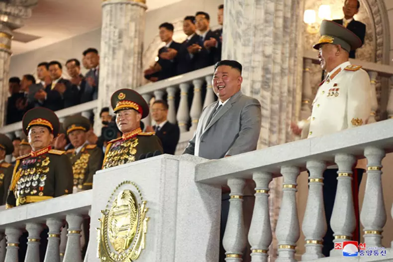 North Korean Leader Kim Jong Un Marks 75th Anniversary of Worker's Party