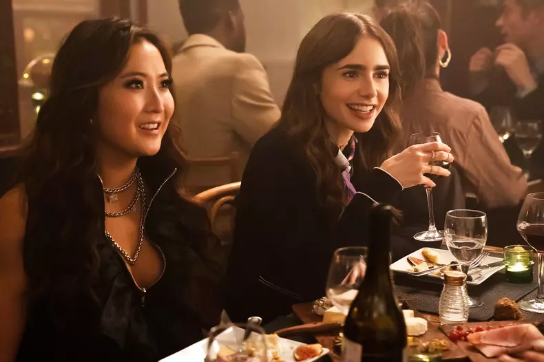 Lily Collins, Ashley Park