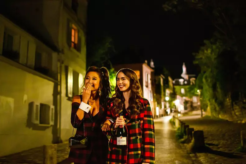 Lily Collins, Ashley Park