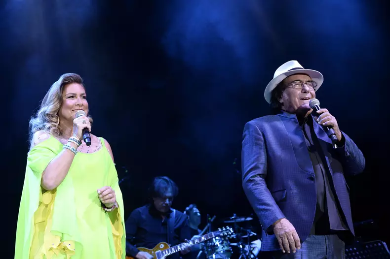 Romina und Al Bano Power - auf der Abschieds Tour in Deutschland, Hamburg, Germany - 18 Mar 2018