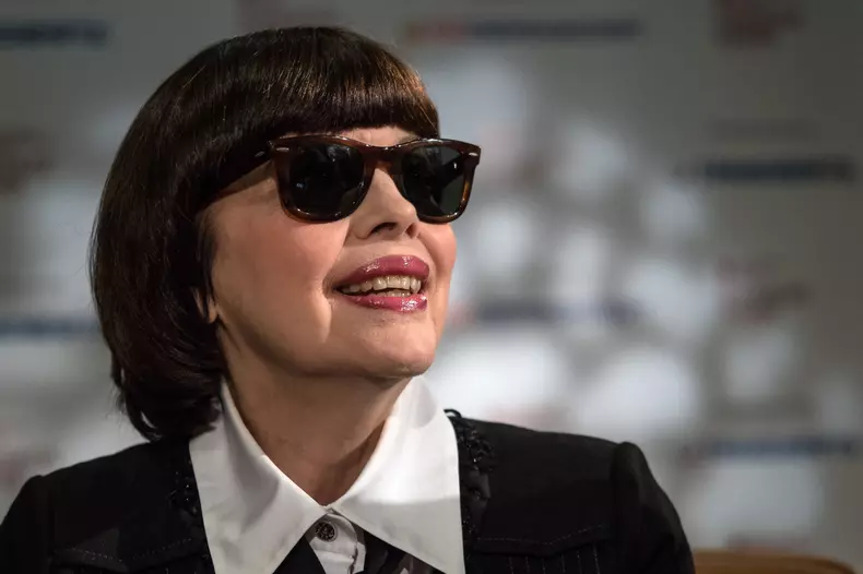 Mireille Mathieu gives interview