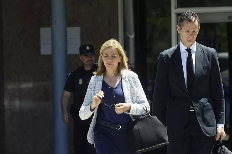 Princess Cristina And Husband's Trial Last Day - Palama De Mallorca
