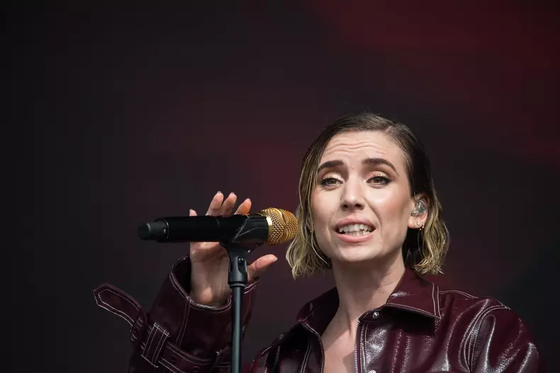 London, UK. 13th July, 2019. Lykke Li performs at Barclaycard present British Summer Time at Hyde Park. Credit: Michael Tubi/Alamy Live News