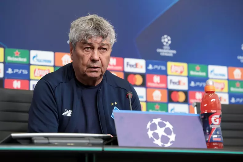 Press conference of Dynamo before UCL match against Bayern, Kyiv, Ukraine - 22 Nov 2021