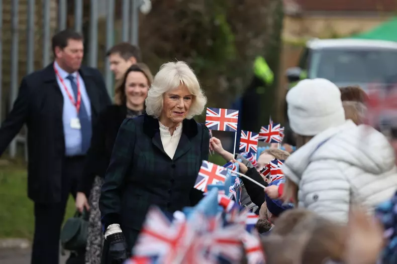 Camilla, Duchess of Cornwall in Bath