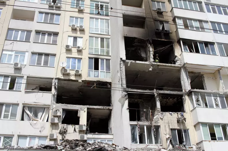 Odessa was shelled with rockets in Ukraine - 24 Apr 2022