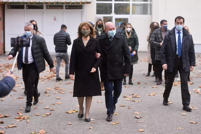 BUCURESTI - ALEGERI PARLAMENTARE 2020 - VOT - TRAIAN BASESCU