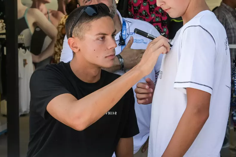 David Popovici at the European Aquatic championship Rome 2022 in Rome, Italy - 16 Aug 2022