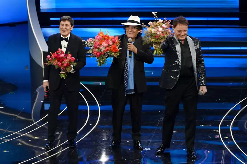 Italy: Sanremo, 73rd Italian Song Festival - Second Night