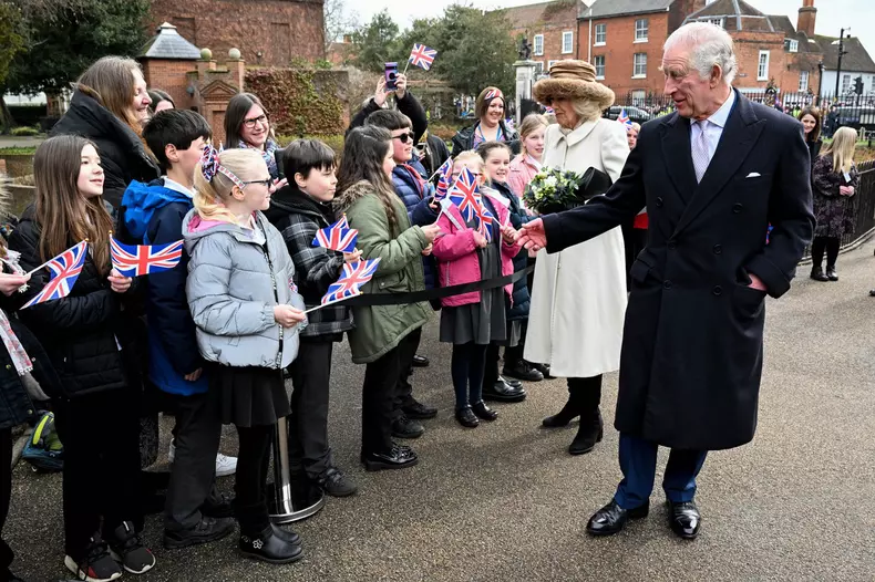 King Charles III and Camilla Queen Consort visit to Colchester Castle, UK - 07 Mar 2023