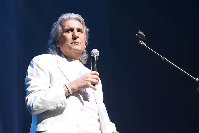 Exclusif - Toto Cutugno en concert exceptionnel à l'Olympia à Paris