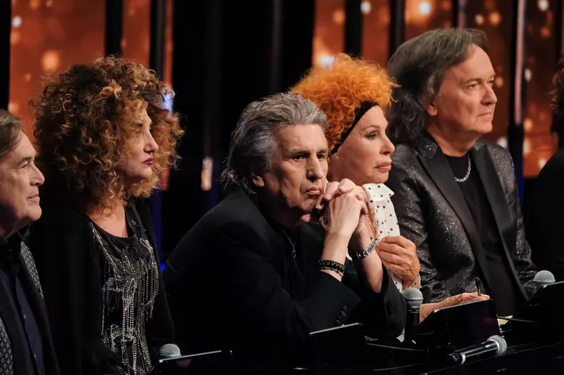 Italian Tv show ''Ora o mai più'' in Milan, Italy, 19 January 2019