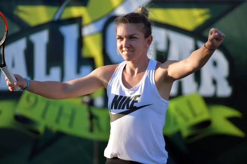 BREAKING NEWS - FILE PHOTO - Wimbledon's 2019 champion Simona Halep fails a drugs test for blood-booster Roxadustat - but former world No 1 says she feels 'betrayed' and will fight 'until the end' to clear her name
