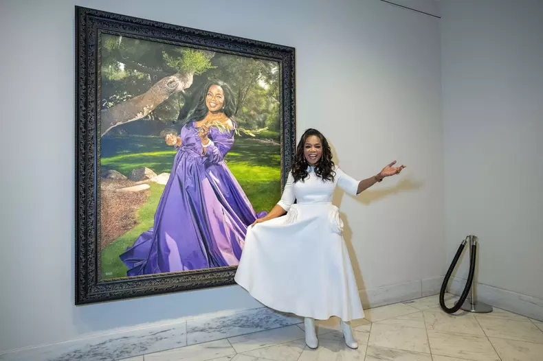 APTOPIX Smithsonian Oprah