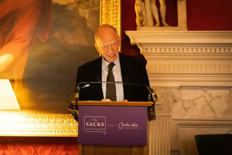 Inaugral 'Sacks Conversation', featuring Tony Blair and Matthew D'ancona, held at Spencer House, London, UK - 11 Oct 2021