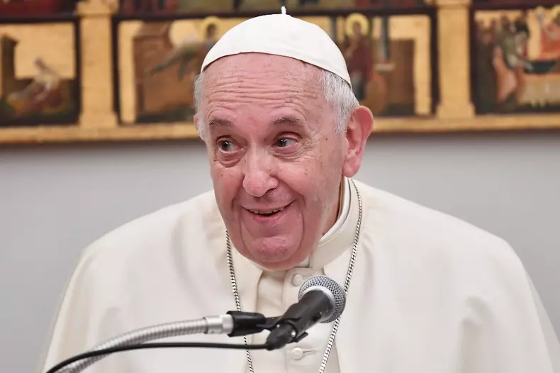 JAPAN-RELIGION-POPE