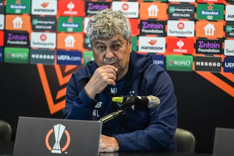 Press conference ahead of Dynamo Kyiv vs Fenerbahce in Krakow