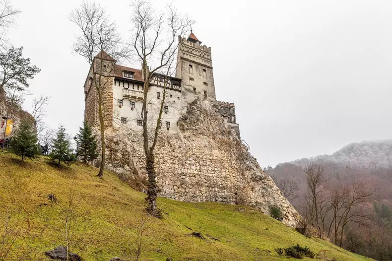 Bran Castle, Bran, Transylvania, Romania.