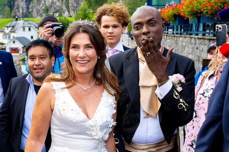 Princess Martha Louise ties the knot with American self-proclaimed shaman Durek Verrett