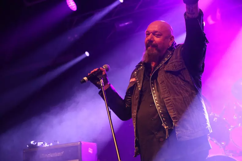 Paul Di'Anno in concert at Hard Rock Hell, Pwllheli, Wales, Britain - 30 Nov 2013