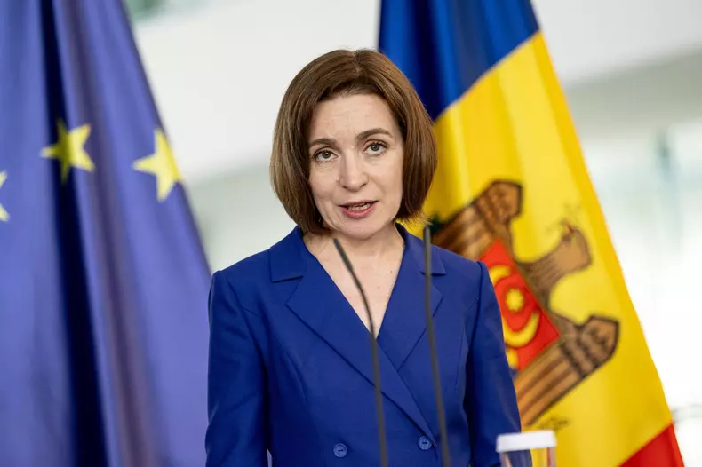 Moldovan President Maia Sandu