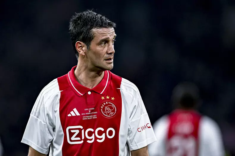 AFC Ajax Amsterdam legend player Cristian Chivu, during the match Ajax Legends - Real Madrid Legends at the Johan Cruijf