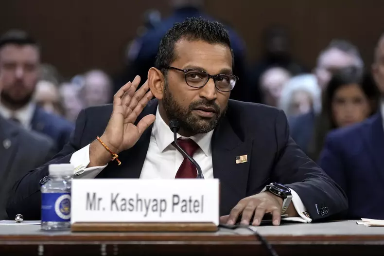 Trump Cabinet Patel
