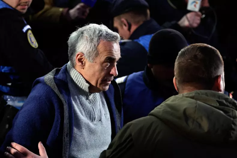 Calin Georgescu leaves the General Prosecutor's Office - Bucharest