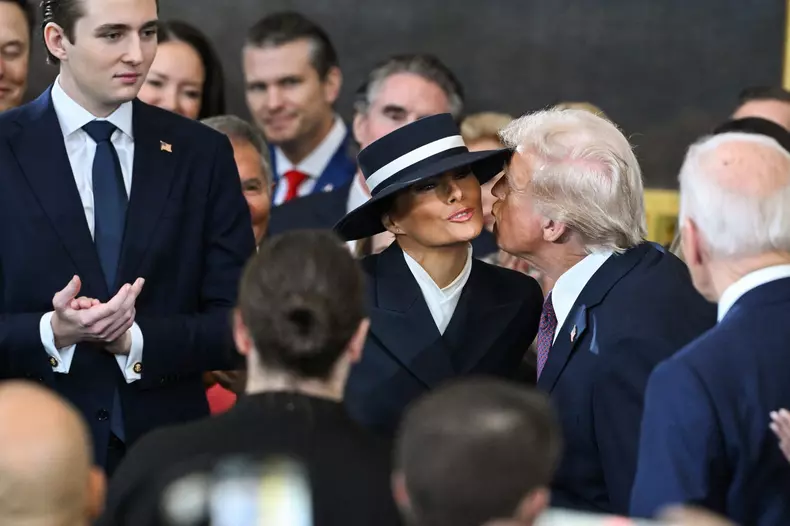 Trump and Vance Swearing-In Ceremony - USA, Washington, United States - 20 Jan 2025