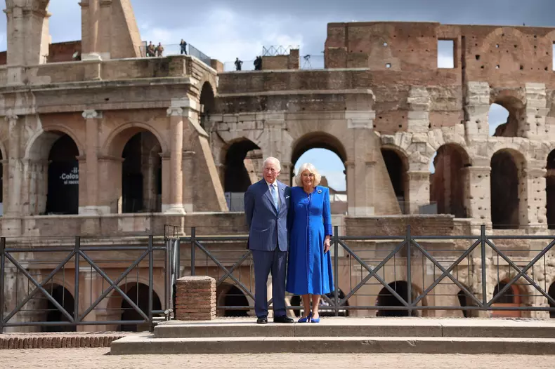 King Charles III and Queen Camilla State visit to Italy - Day 2