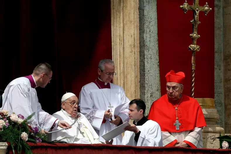 Holy Mass On Easter Sunday And 'Urbi Et Orbi' In Rome, Italy - 20 Apr 2025
