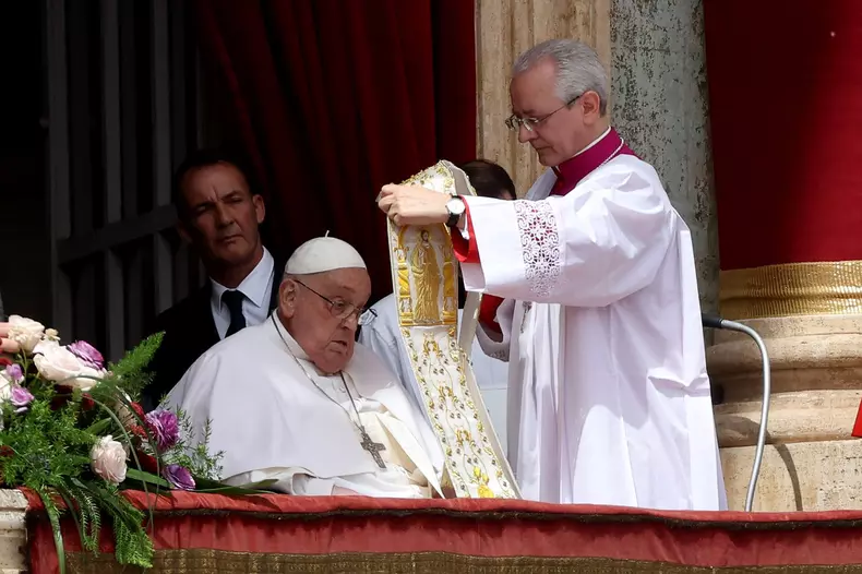 Holy Mass On Easter Sunday And 'Urbi Et Orbi' In Rome, Italy - 20 Apr 2025