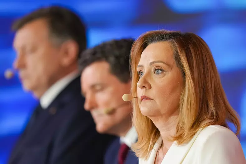 BUCURESTI - ALEGERI 2025 - PALATUL COTROCENI - DEZBATERE ELECTOR