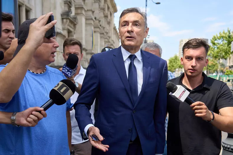 Florian Colldea, former SRI Head, Bucharest Court of Appeal, Bucharest, Romania - 29 Jul 2024