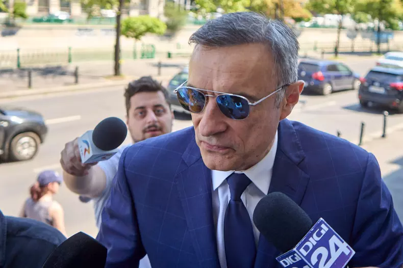 Bucharest, Romania. 29th July, 2024: Florian Coldea, former head of the Romanian Intelligence Service (SRI), arrives at the Bucharest Court of Appeal to request the relaxation of his judicial restrictions. He is under judicial control on bail, being inves